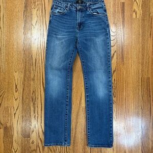 7 For All Mankind Foolproof Denim Classic Blue Straight Leg Jeans
